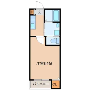 ブラン荒井A棟【3階】の間取り