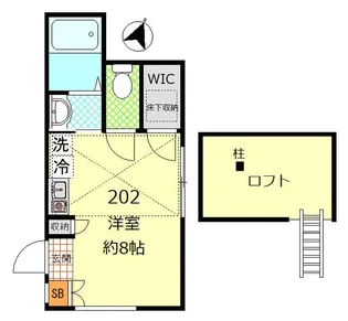 グランディール【2階】の間取り
