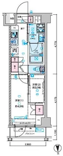 セジョリ池袋本町【3階】の間取り
