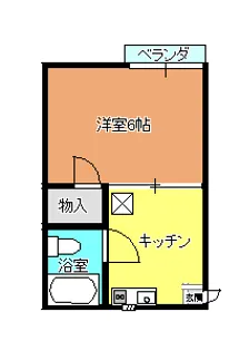 ベルソル【2階】の間取り