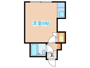 サニーハイツNo.3【2階】の間取り