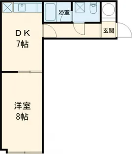 池袋ツインコーポ【1階】の間取り