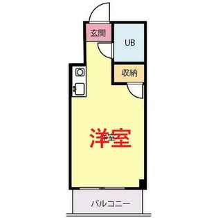 スパシエフェリーチェ川崎【2階】の間取り