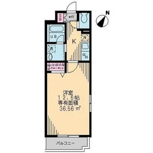 アンバサーダ・ゾシマ【3階】の間取り