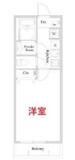 ブランミュール西馬込II【1階】の間取り
