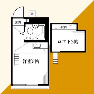 ベルハウス大泉【2階】の間取り