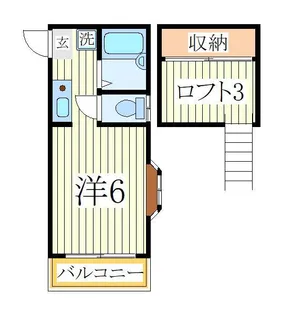レナート南柏【2階】の間取り