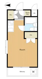 ユースピア大倉山【3階】の間取り