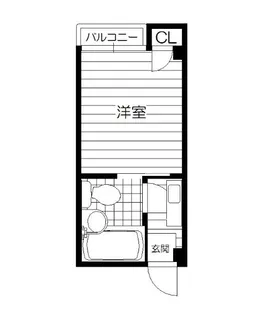 サニーハイツ都島【3階】の間取り