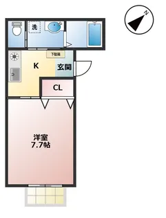アネシス大塚II【2階】の間取り