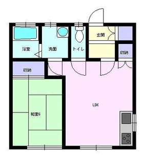 レジデンスT・H【1階】の間取り