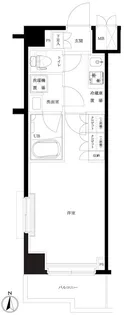 ルーブル川崎中丸子参番館【6階】の間取り