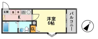 MELLAS京成小岩III【2階】の間取り