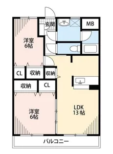ブレインマンション・α【1階】の間取り