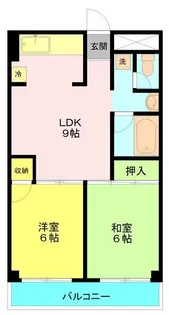 石渡ビル【4階】の間取り