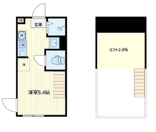 カーサ エスト 小岩【2階】の間取り
