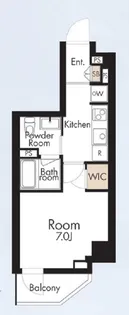 HY s flat 糀谷【7階】の間取り