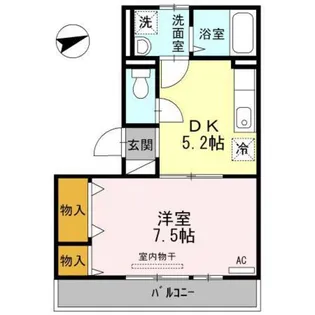 ボナールKIII【3階】の間取り