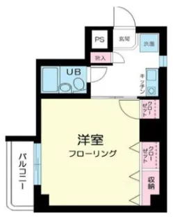 ガーラ飛鳥山公園【2階】の間取り