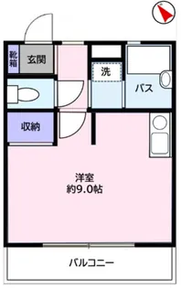 日吉コーポ【2階】の間取り