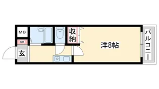 シャルル小野【1階】の間取り