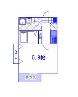 Casa Bruno【1階】の間取り