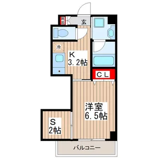 raffine,S【1階】の間取り