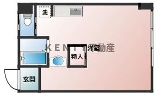 第5三井ビル【3階】の間取り