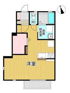 A-roomII【1階】の間取り