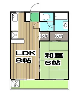 ショウエイハウス【2階】の間取り