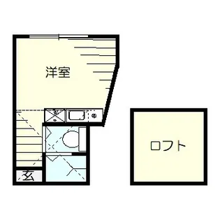 ユナイト白楽アンシャンテ【1階】の間取り