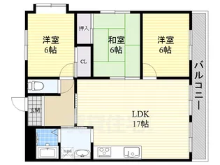 ピアグランデ【4階】の間取り