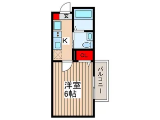 パークサイド七里【1階】の間取り
