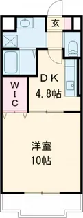 メゾン・サンパティーク【1階】の間取り