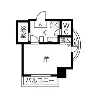 シエラ大曽根【6階】の間取り