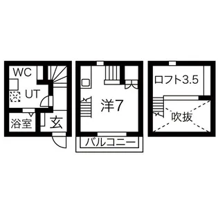 Rino-Che豊田本町の間取り