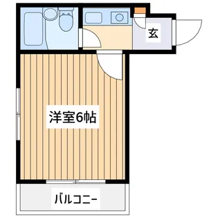 ジュネパレス松戸第60【1階】の間取り