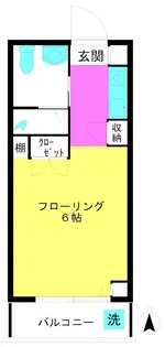 エクセレンス久我山【2階】の間取り