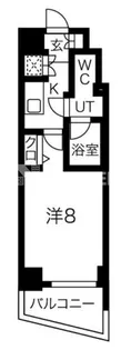 スパシエグランス学芸大学【7階】の間取り
