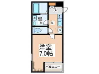 クリスタルステラ Rinku【3階】の間取り
