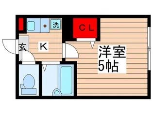 フォレスタ柴又【1階】の間取り