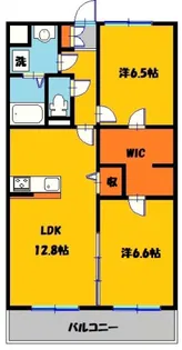 ドムス マーネ【4階】の間取り