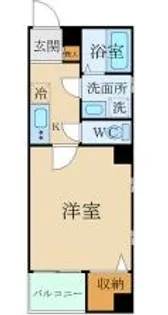 アンプルールフェールスリーズ【4階】の間取り