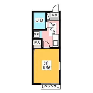 KGA【1階】の間取り