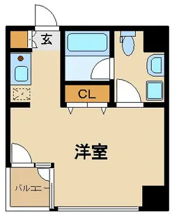 タワーコート秋葉原【4階】の間取り