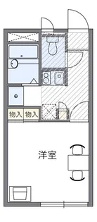 アークソレーユ東林間【1階】の間取り