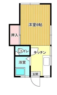 長崎県佐世保市若葉町【アパート】の間取り