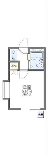 レオパレス豊橋【2階】の間取り