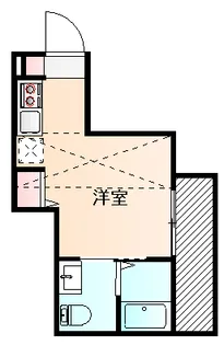 ベルベデーレ相南【2階】の間取り
