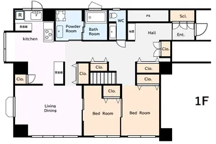 3rd Residence【1階】の間取り